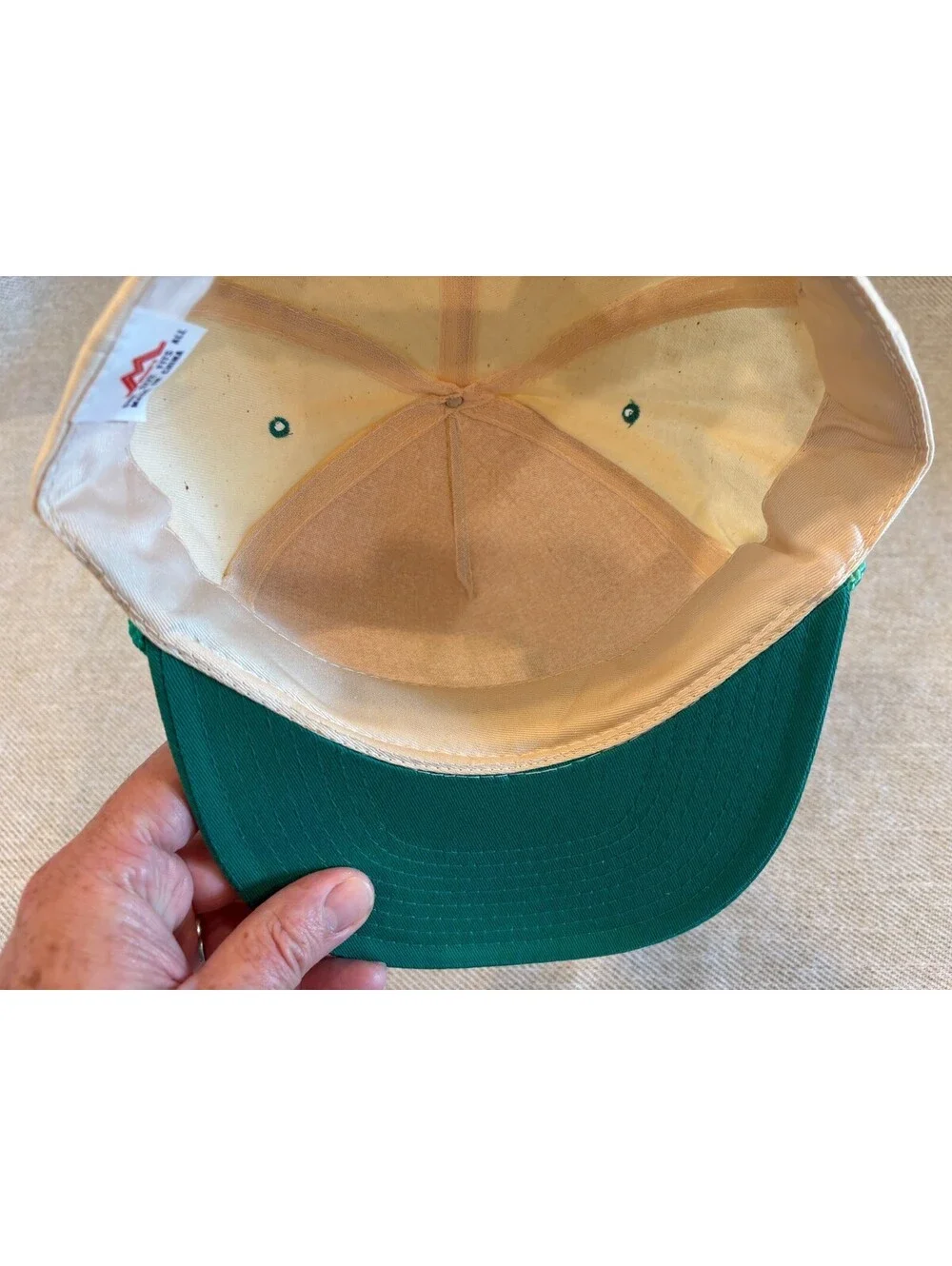 Vintage Miller Lite Beer of the Irish Snapback Hat Shamrock St Patricks Rope